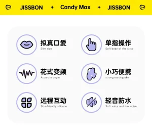 Jissbon Devil's Kiss Vibrator Adult Sex Toys Female Girls Toys App Remote Control Masturbation