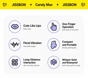 Jissbon Devil's Kiss Vibrator Adult Sex Toys Female Girls Toys App Remote Control Masturbation