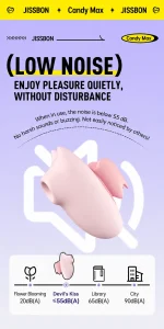 Jissbon Devil's Kiss Vibrator Adult Sex Toys Female Girls Toys App Remote Control Masturbation
