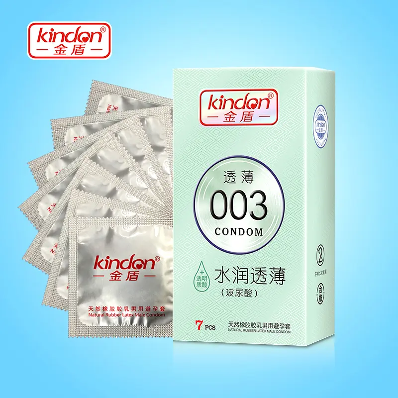 kindon-hyaluronic-acid-lubricated-ultra-thin-003-natural-latex-male-condoms-7pcs-02 Kindon Hyaluronic Acid Lubricated Ultra-Thin 003 Natural Latex Male Condoms 7pcs