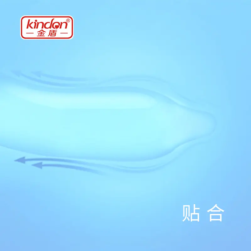 Kindon Invisible Feel Ultra-Thin 003 Natural Latex Male Condoms 2pcs