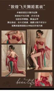 Sexy Lady Lingerie Chinese Hanfu Style Bellyband Cosplay Nightwear Women Bodycon