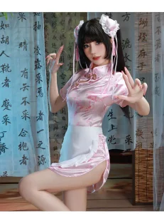 Sexy Underwear Chinese Niang Cheongsam Passionate Free Couple Flirting Seduction Pure Desire Uniform Cosplay