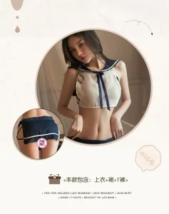 Sexy Women Cosplay Lingerie School Student Uniform Costume Dress Fancy Outfit