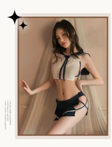 Sexy Women Cosplay Lingerie School Student Uniform Costume Dress Fancy Outfit