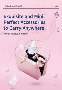 Unique Design Nipple Clit Stimulate Hidden For Egg Vibrator Ice Cream Inspired Sex Toy For Women