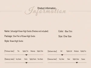 Women Black Polyester Triple White Stripes Sport School Teen Pretty Girl Tube Knee High Socks
