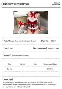 Womens Costumes Flannel Christmas Xmas Bodysuit Carnival Outfit Mini Stockings