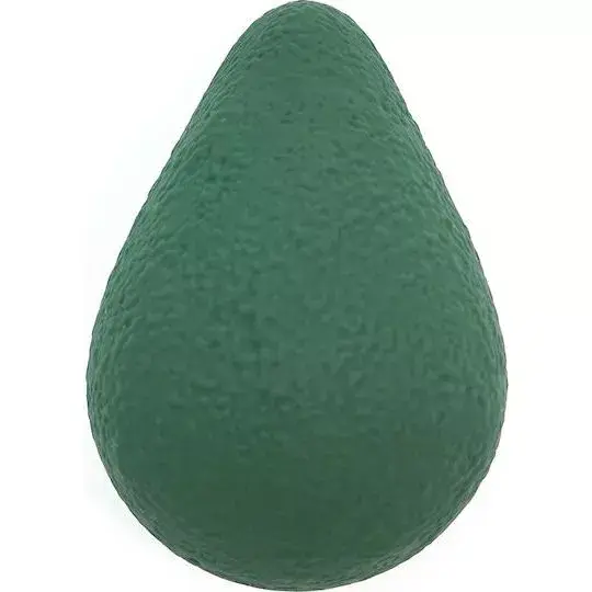 Avocado Shape Mini Vibrator USB Rechargeable 8 Intensity Levels Soft Silicone IPX6 Waterproof Green
