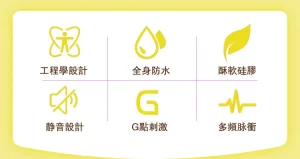 Banana Shape Pulse Mini Vibrator USB Rechargeable 8 Modes Food Grade Silicone IPX7 Waterproof Low Noise