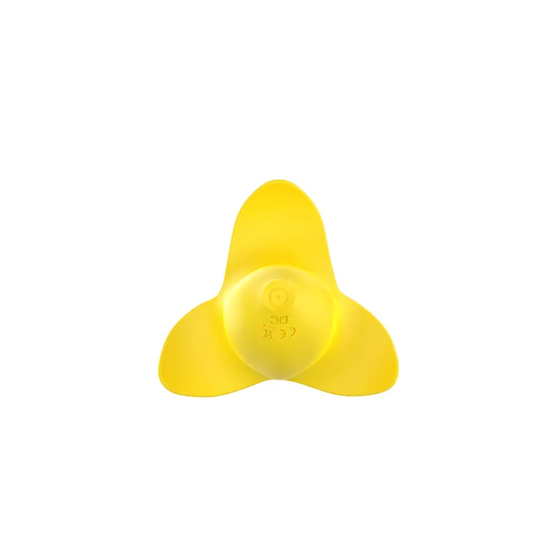 Banana Shape Pulse Mini Vibrator USB Rechargeable 8 Modes Food Grade Silicone IPX7 Waterproof Low Noise
