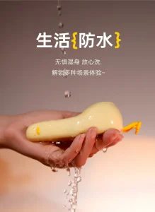 Cute Duck Mini Massager APP Control USB Rechargeable 10 Frequencies 5 Modes Soft Silicone IPX6 Waterproof