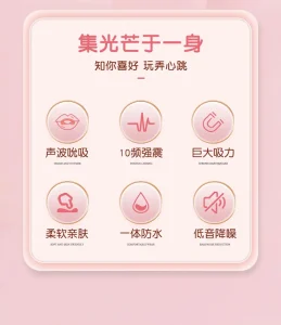 Cute Gentleman Body Massager Waterproof Silicone Relaxation Toy 10 Modes Rechargeable