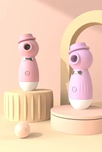 Cute Gentleman Body Massager Waterproof Silicone Relaxation Toy 10 Modes Rechargeable