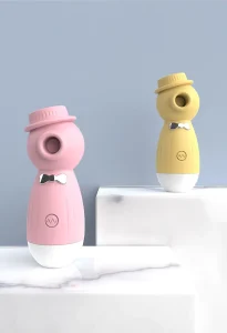 Cute Gentleman Body Massager Waterproof Silicone Relaxation Toy 10 Modes Rechargeable