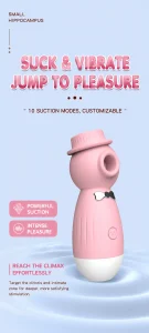 Cute Gentleman Body Massager Waterproof Silicone Relaxation Toy 10 Modes Rechargeable