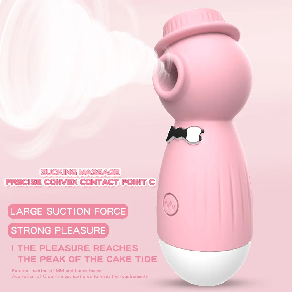 Cute Gentleman Body Massager Waterproof Silicone Relaxation Toy 10 Modes Rechargeable