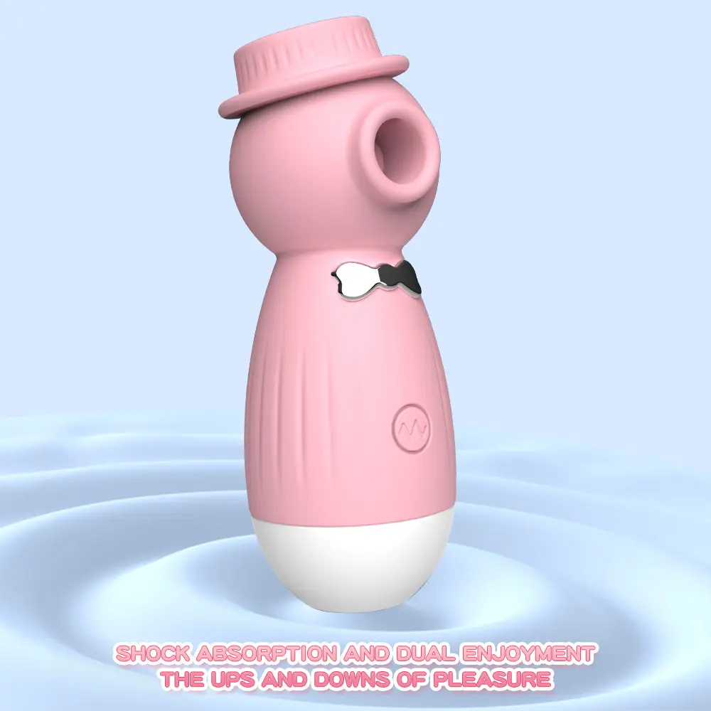 Cute Gentleman Body Massager Waterproof Silicone Relaxation Toy 10 Modes Rechargeable