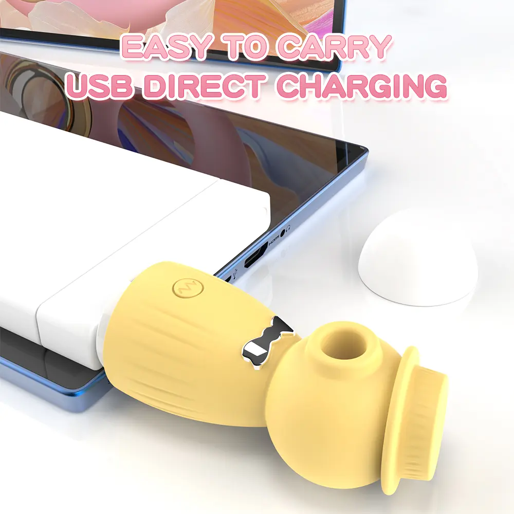 Cute Gentleman Body Massager Waterproof Silicone Relaxation Toy 10 Modes Rechargeable