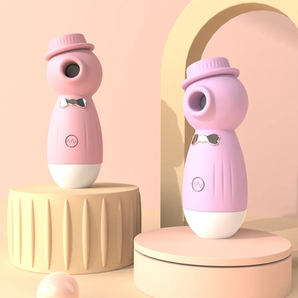 Cute Gentleman Body Massager Waterproof Silicone Relaxation Toy 10 Modes Rechargeable