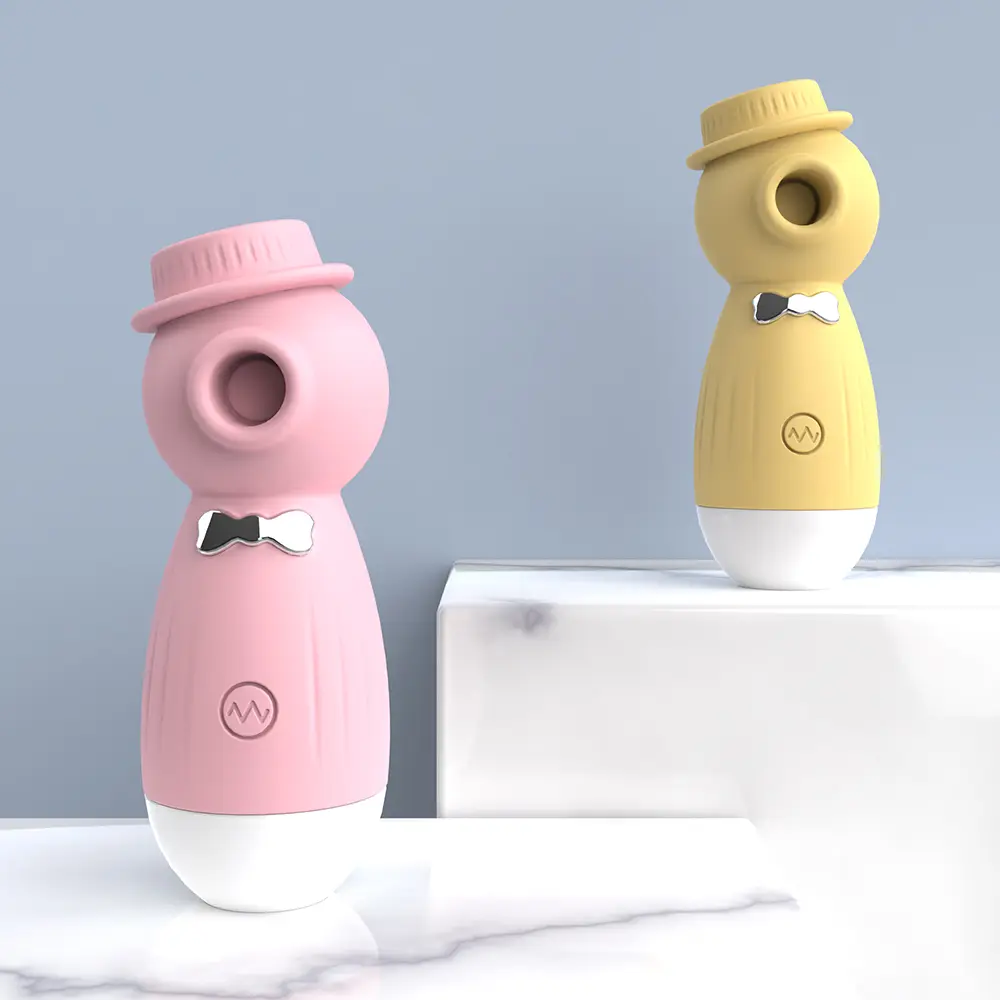 Cute Gentleman Body Massager Waterproof Silicone Relaxation Toy 10 Modes Rechargeable