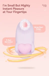 Cute Seal Clitoral Suction Vibrator G Spot Stimulator USB Rechargeable 10 Modes Soft Silicone Waterproof Quiet Portable