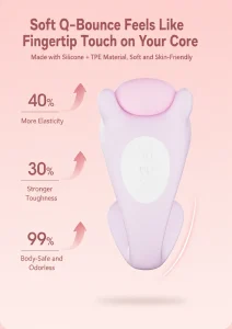 Cute Seal Clitoral Suction Vibrator G Spot Stimulator USB Rechargeable 10 Modes Soft Silicone Waterproof Quiet Portable