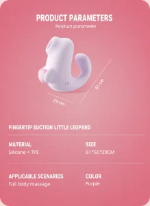 Cute Seal Clitoral Suction Vibrator G Spot Stimulator USB Rechargeable 10 Modes Soft Silicone Waterproof Quiet Portable