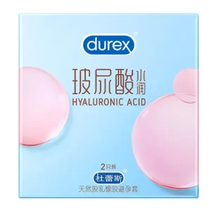 DUREX Hyaluronic Acid Lubricated Condom 2PCS 1 Box EXP2031