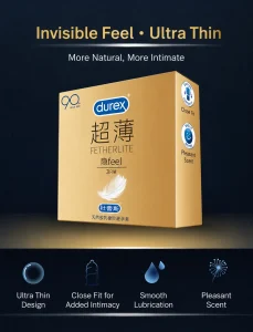 DUREX Ultra Thin Condom 3PCS 1 Box Ready Stock EXP 2031