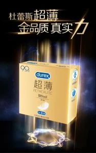 DUREX Ultra Thin Condom 3PCS 1 Box Ready Stock EXP2031