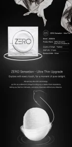 JISSBON ZERO Ultra Thin Condoms 3s EXP2031
