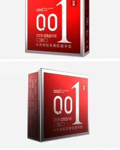 OLO 001 Hot Sensation Goddess Condom Red Box 3PCS x 1 Box EXP2031