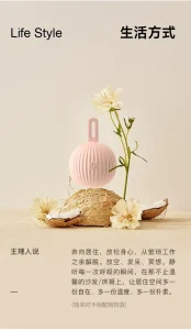 QQ Candy Mini Wearable Massager USB Rechargeable Multi Modes Soft Silicone Low Noise Waterproof