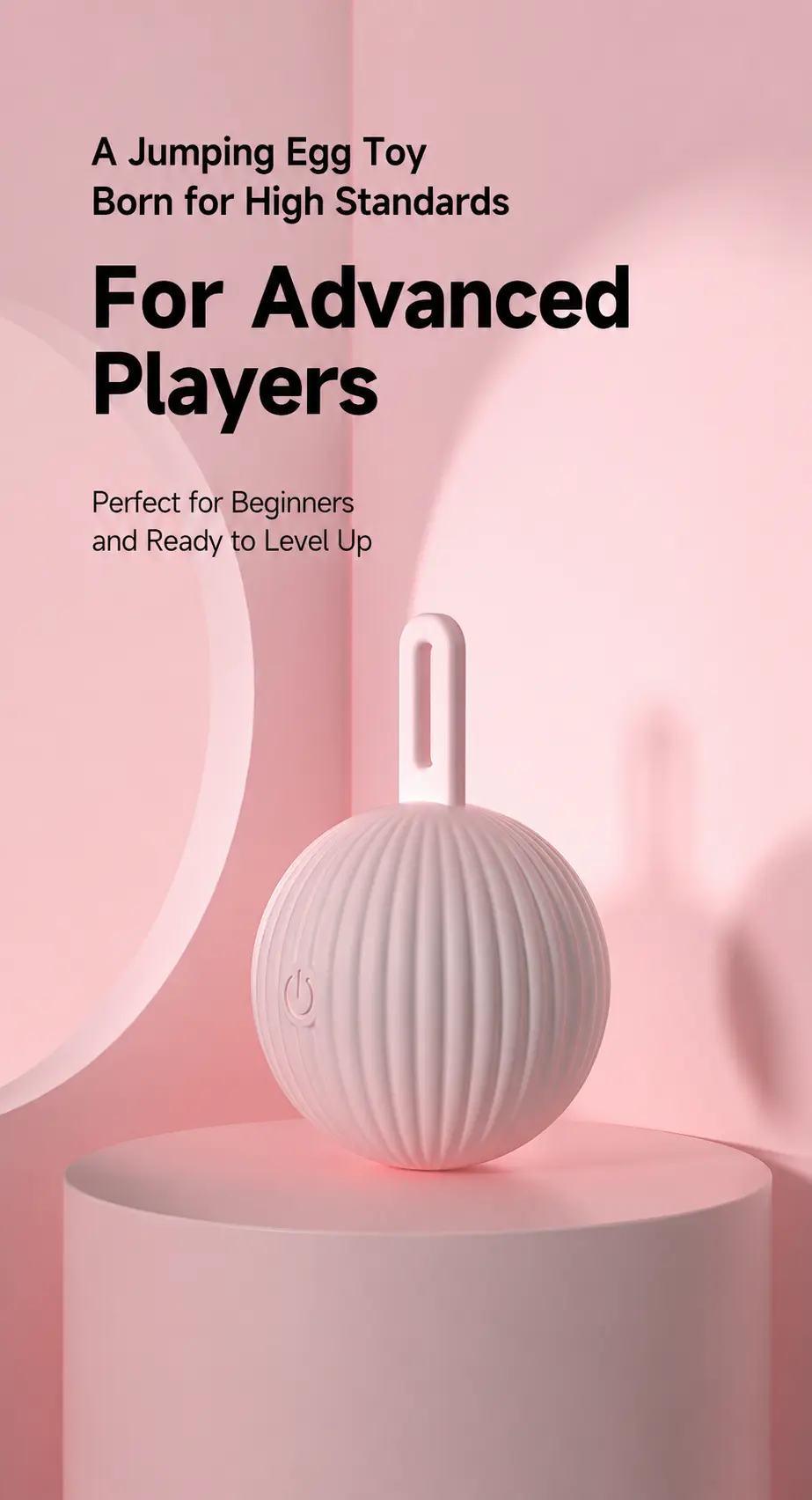 QQ Candy Mini Wearable Massager USB Rechargeable Multi Modes Soft Silicone Low Noise Waterproof