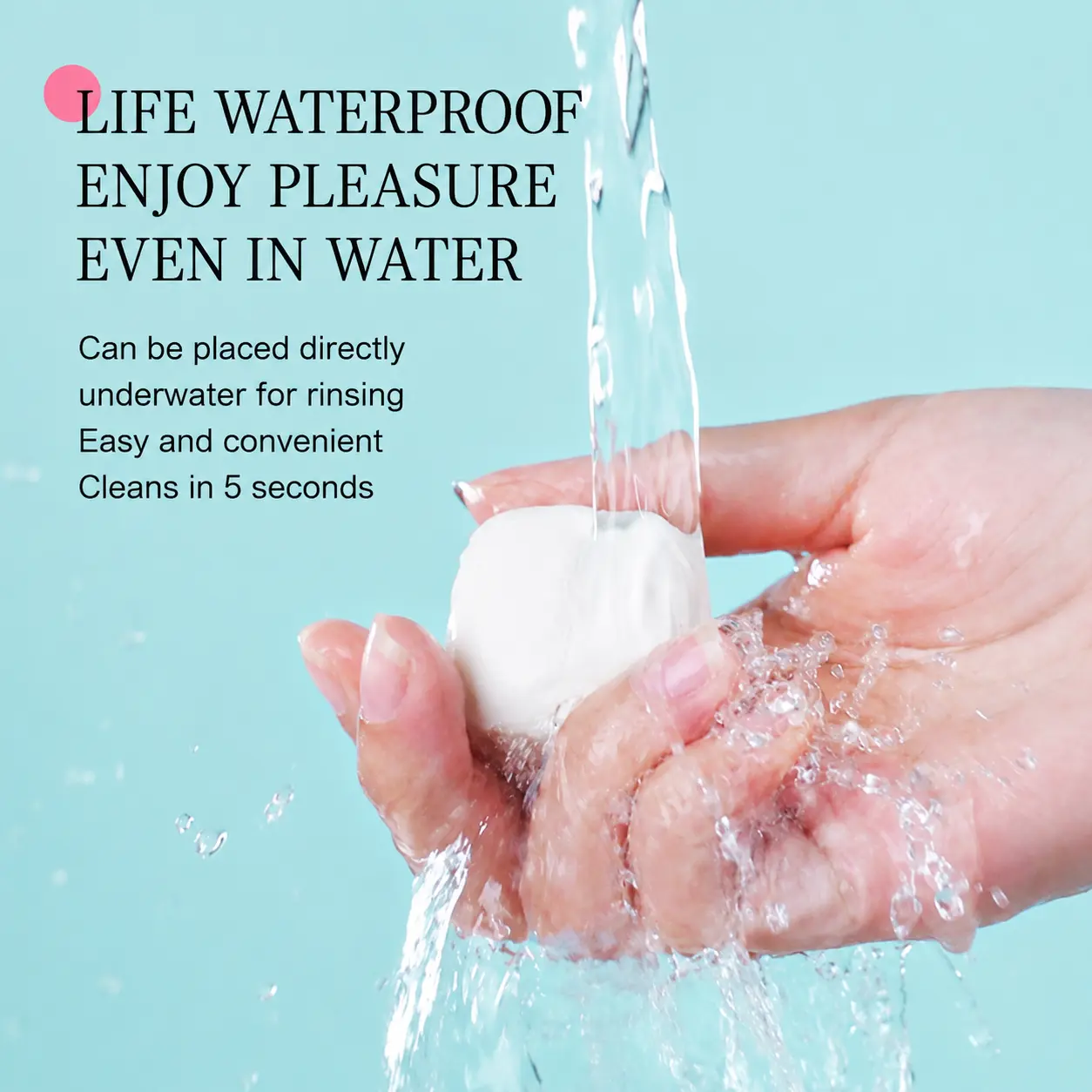 Smart Dice Mini Vibrator APP Control USB Rechargeable 15 Modes Soft Silicone Portable Low Noise
