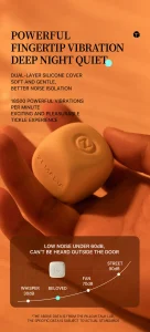 Smart Dice Mini Vibrator APP Control USB Rechargeable 15 Modes Soft Silicone Portable Low Noise