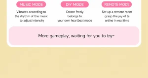 Smart Dice Mini Vibrator APP Control USB Rechargeable 15 Modes Soft Silicone Portable Low Noise