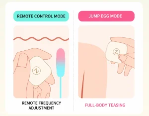 Smart Dice Mini Vibrator APP Control USB Rechargeable 15 Modes Soft Silicone Portable Low Noise