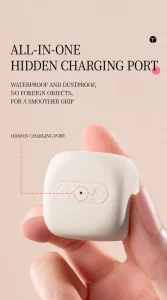 Smart Dice Mini Vibrator APP Control USB Rechargeable 15 Modes Soft Silicone Portable Low Noise