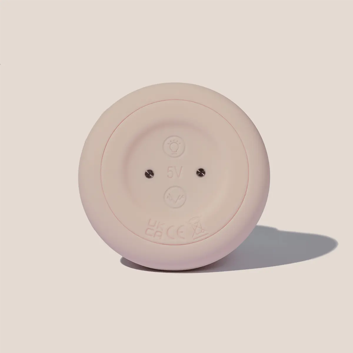 Snow Mountain Mini Massager USB Rechargeable 7 Modes Soft Silicone