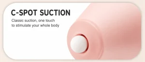 Snow Mountain Mini Massager USB Rechargeable 7 Modes Soft Silicone