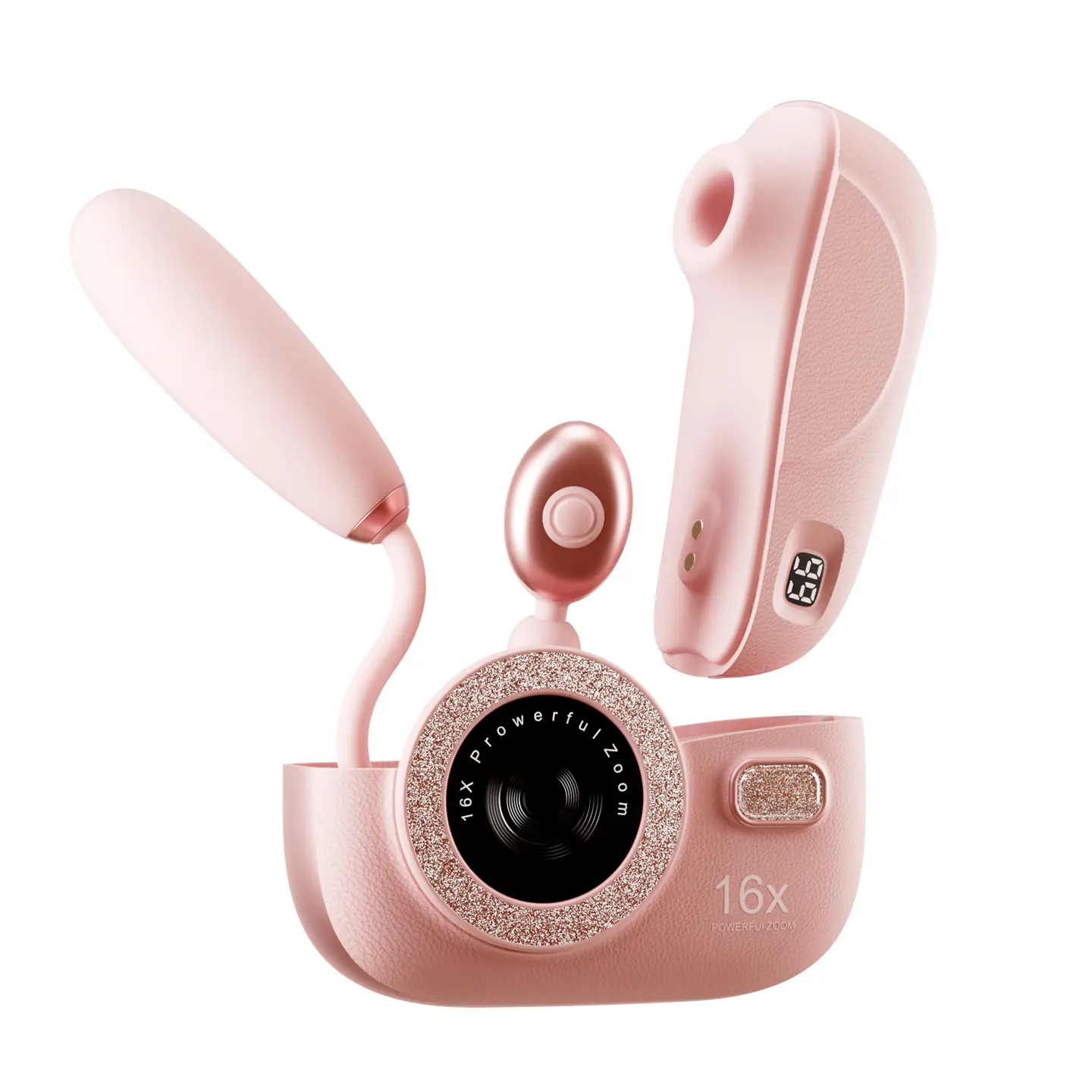 SVAKOM CCD Camera Shaped Split Clitoris Sucking G-Spot Vibrator
