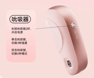 SVAKOM CCD Camera Shaped Split Clitoris Sucking G-Spot Vibrator