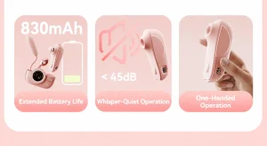 SVAKOM CCD Camera Shaped Split Clitoris Sucking G-Spot Vibrator