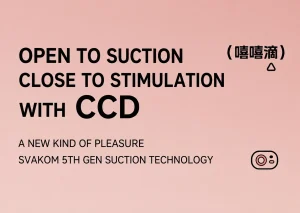 SVAKOM CCD Camera Shaped Split Clitoris Sucking G-Spot Vibrator