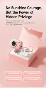 SVAKOM CCD Camera Shaped Split Clitoris Sucking G-Spot Vibrator