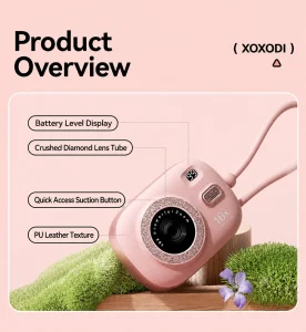 SVAKOM CCD Camera Shaped Split Clitoris Sucking G-Spot Vibrator
