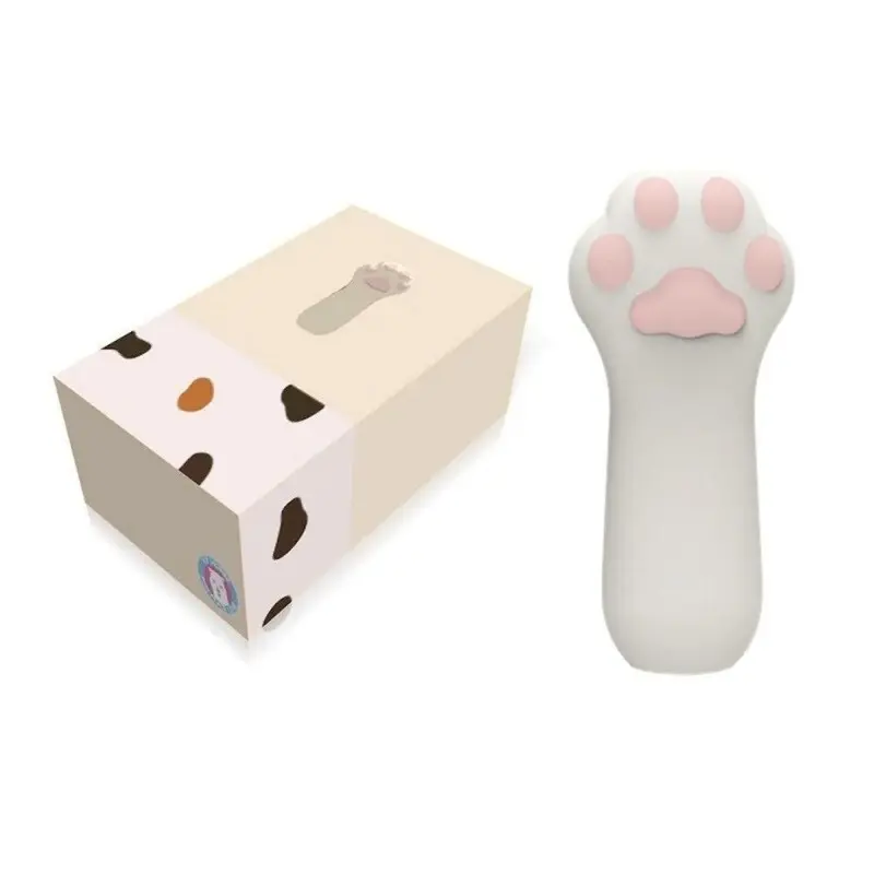 YY HORSE Kitten Paw Vibrator USB Rechargeable 10 Modes Soft Silicone IPX7 Waterproof