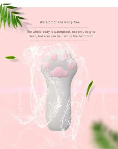 YY HORSE Kitten Paw Vibrator USB Rechargeable 10 Modes Soft Silicone IPX7 Waterproof